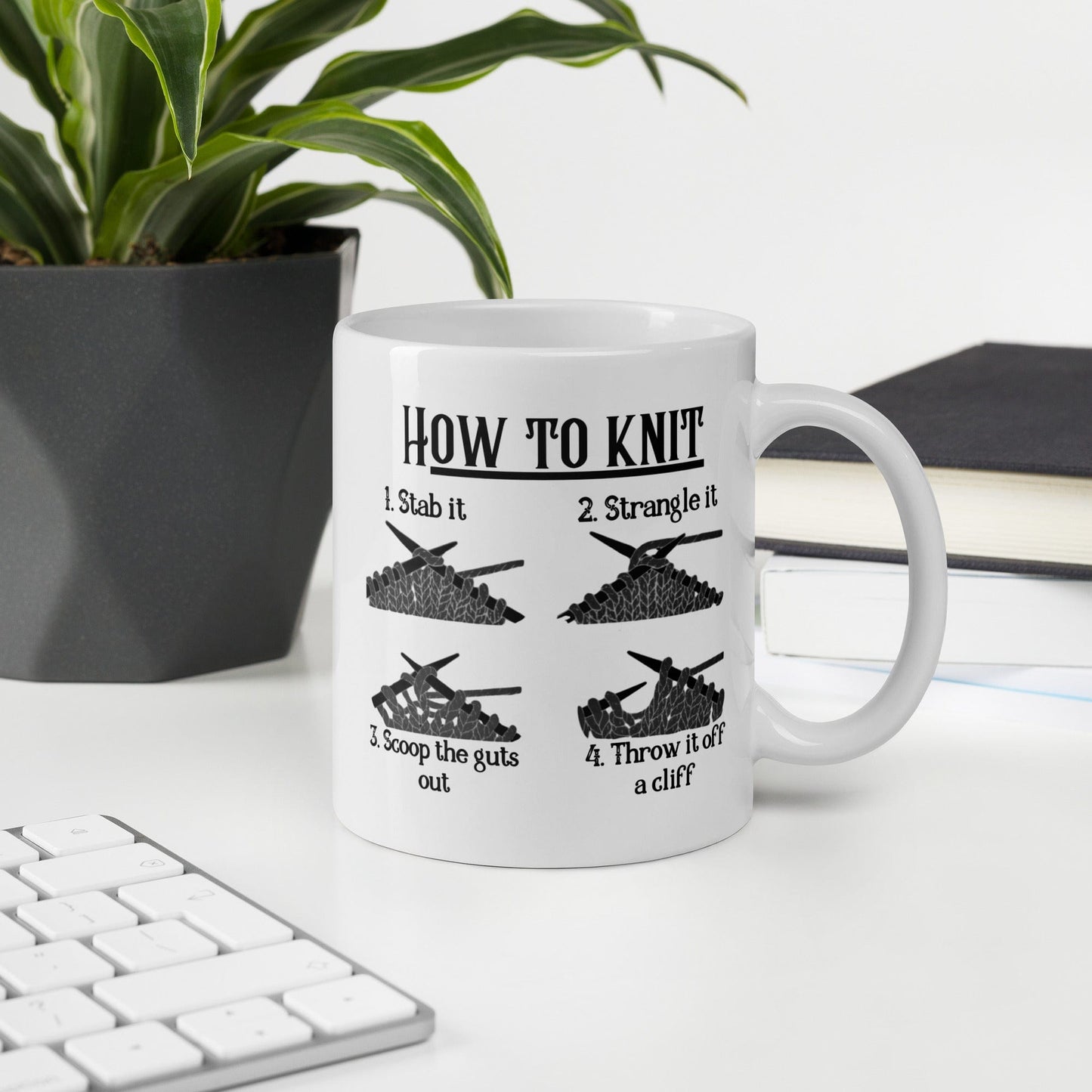 How to Knit Mug 11 oz