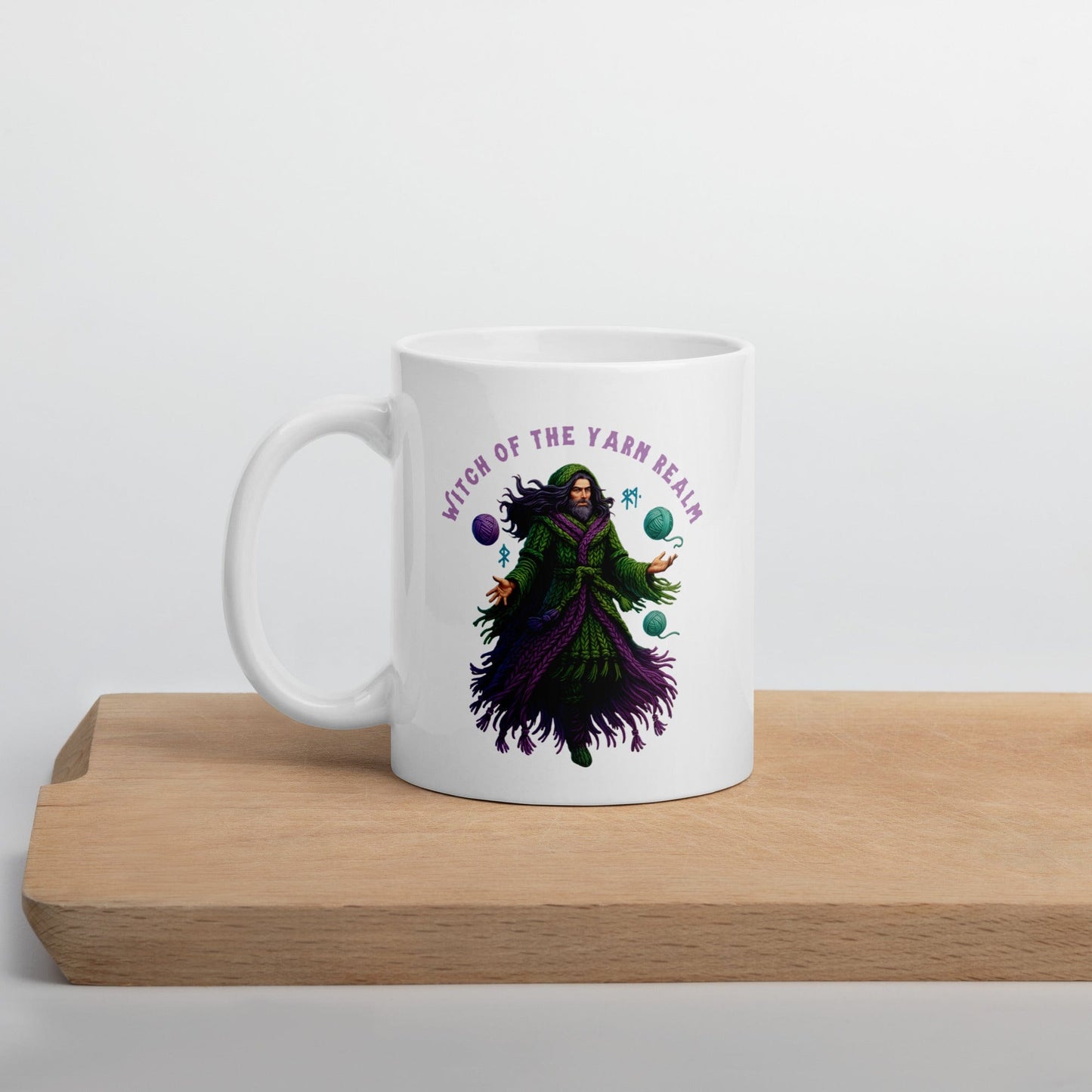 Warlock of the Yarn Realm Mug 11 oz