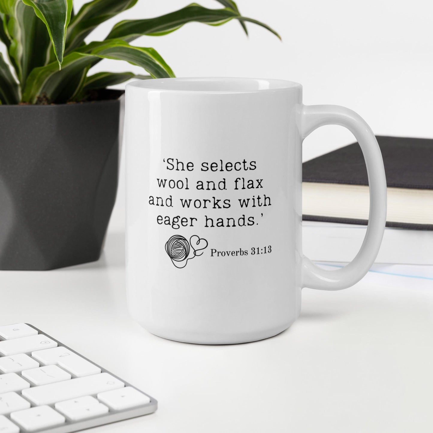Christian Proverb Mug 15 oz