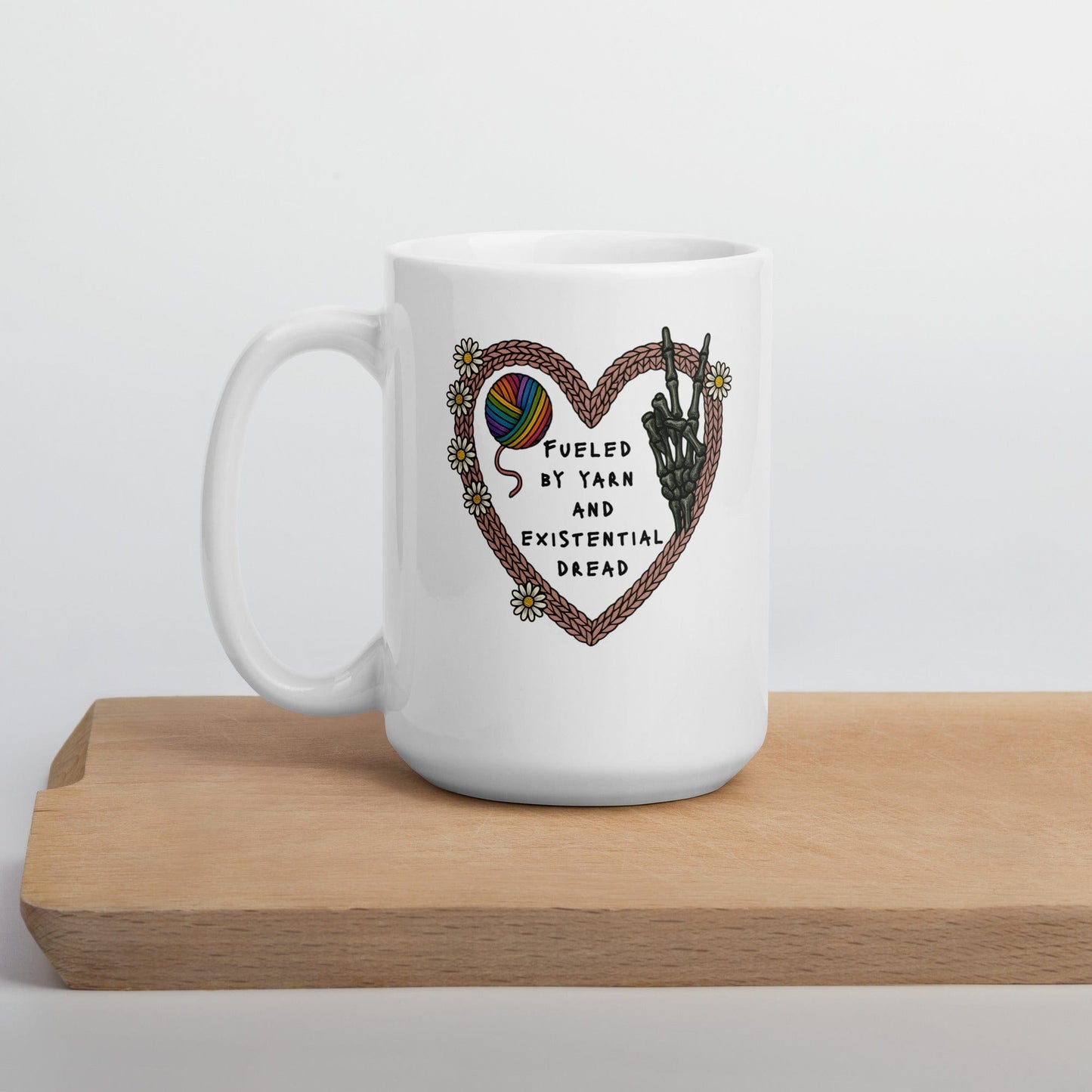 Existential Yarn Mug 15 oz