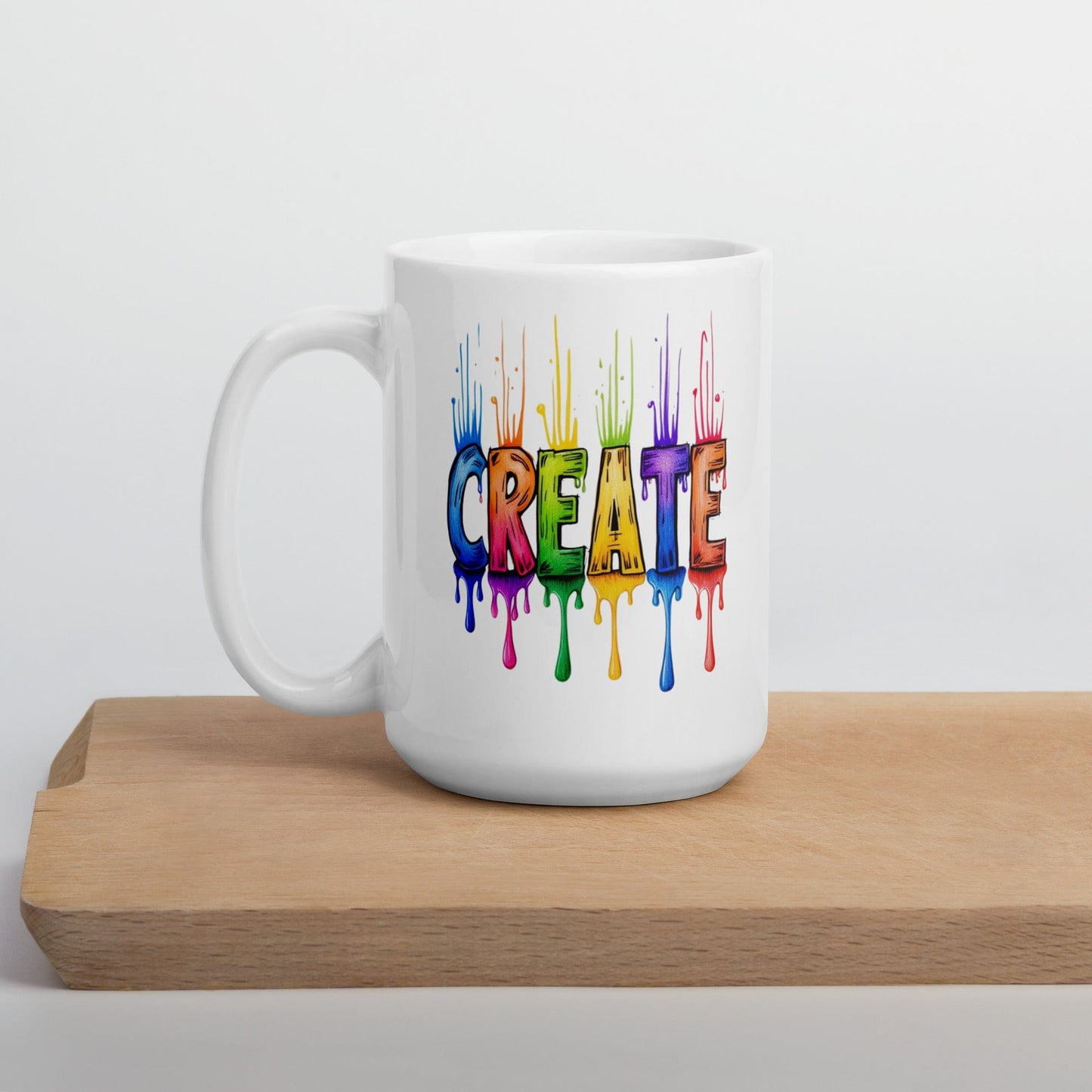 Rainbow Create Mug 15 oz