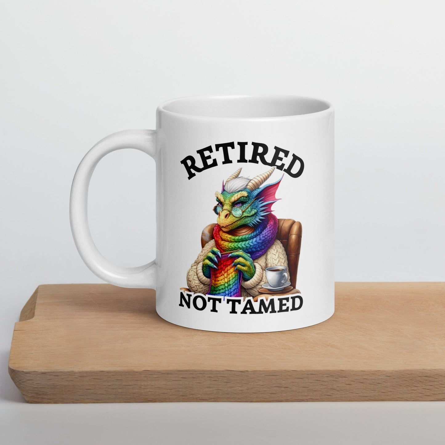 Retired not Tamed Mug 20 oz