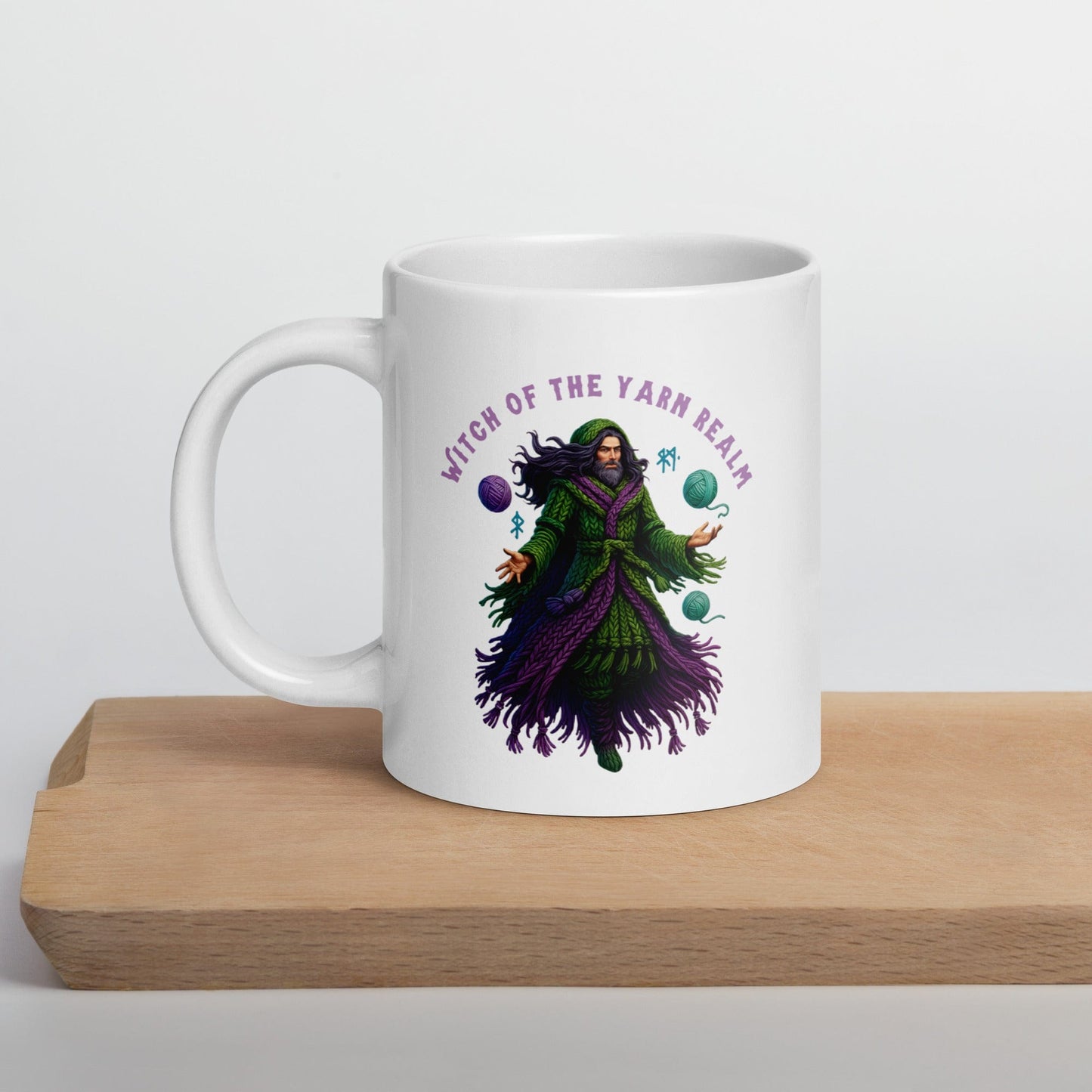 Warlock of the Yarn Realm Mug 20 oz