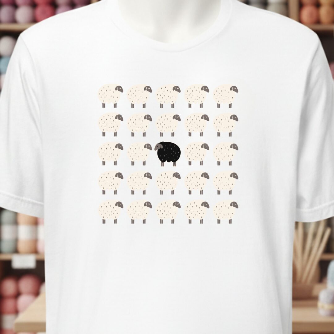 Black Sheep T-Shirt White t-shirt