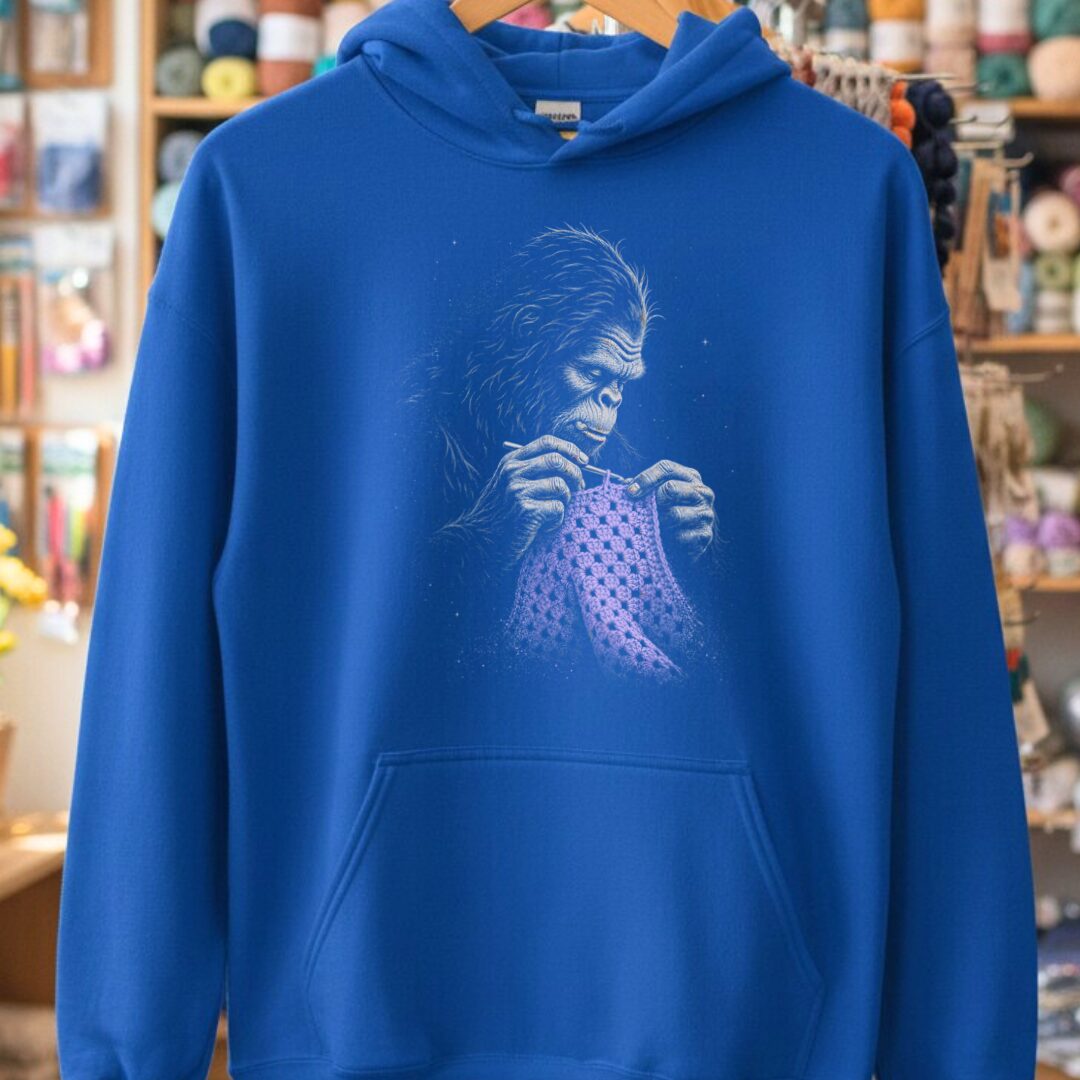 Crocheting Bigfoot Royal Hoodie.jpg