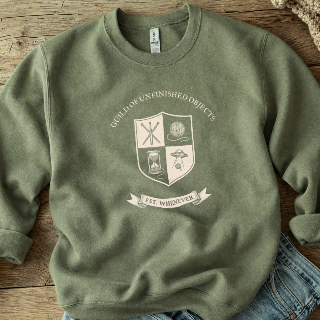 Guild Of UFOs Sweatshirt Military Green t-shirt