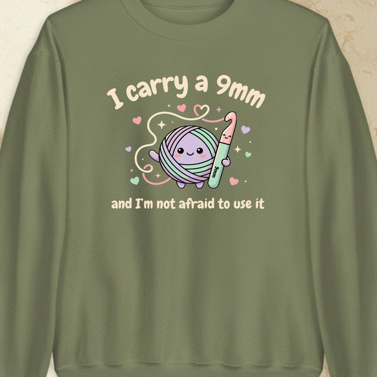 I Carry A 9mm Sweatshirt