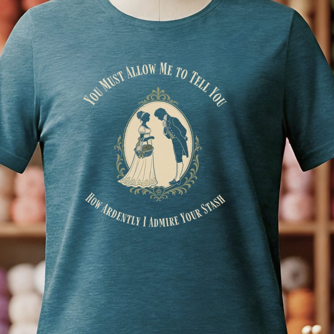 I Admire Your Stash Teal Blue T-Shirt.jpg