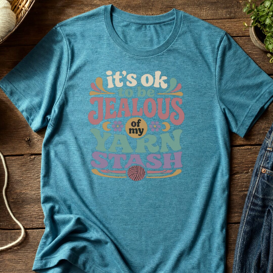 Jealous T-Shirt Teal Blue t-shirt