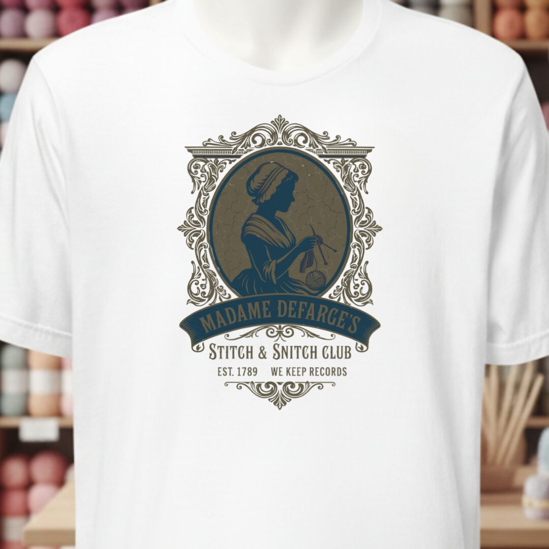 Madame Defarge Club T-Shirt White t-shirt