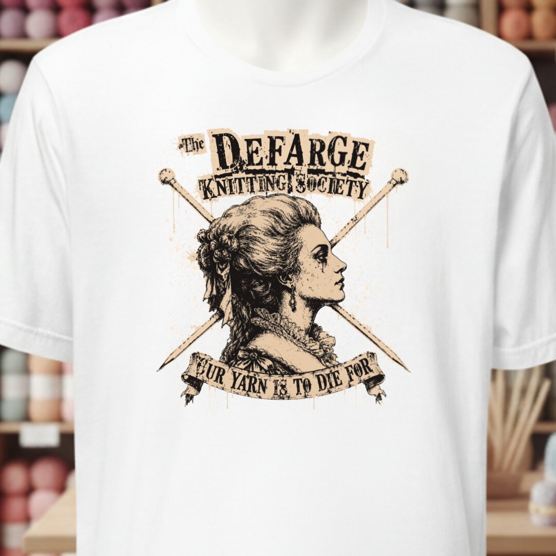 Madame Defarge Society T-Shirt White t-shirt