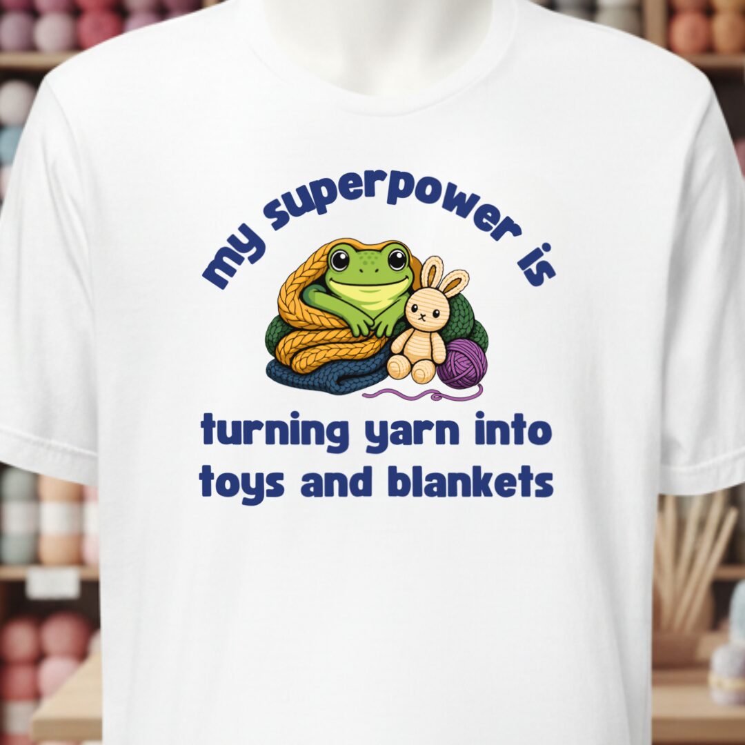 My Superpower White T-Shirt.jpg