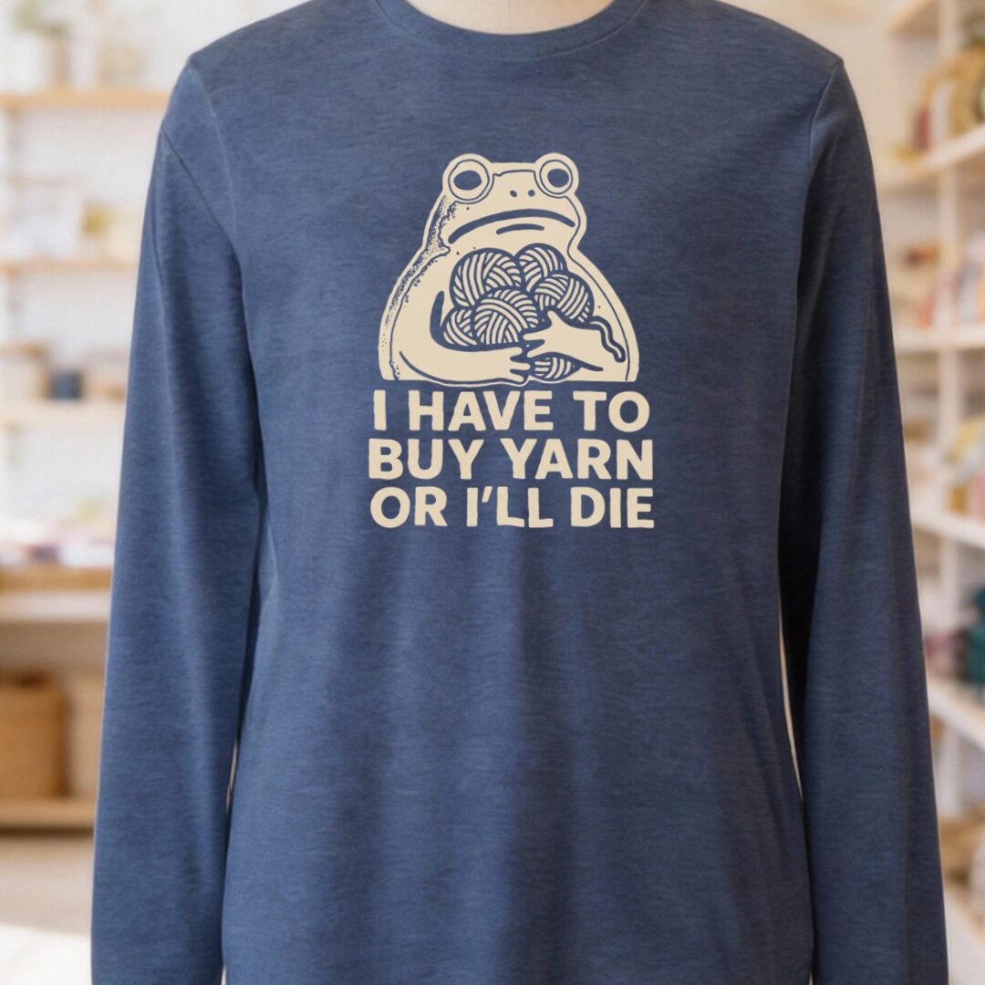 Or I'll Die Long Sleeve Tee Navy t-shirt