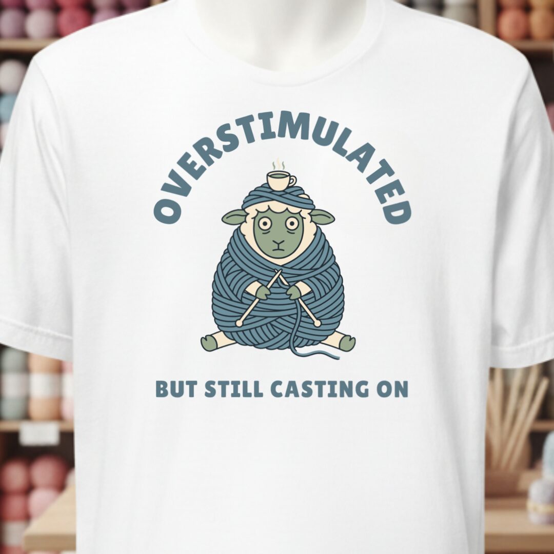 Overstimulated White T-Shirt.jpg