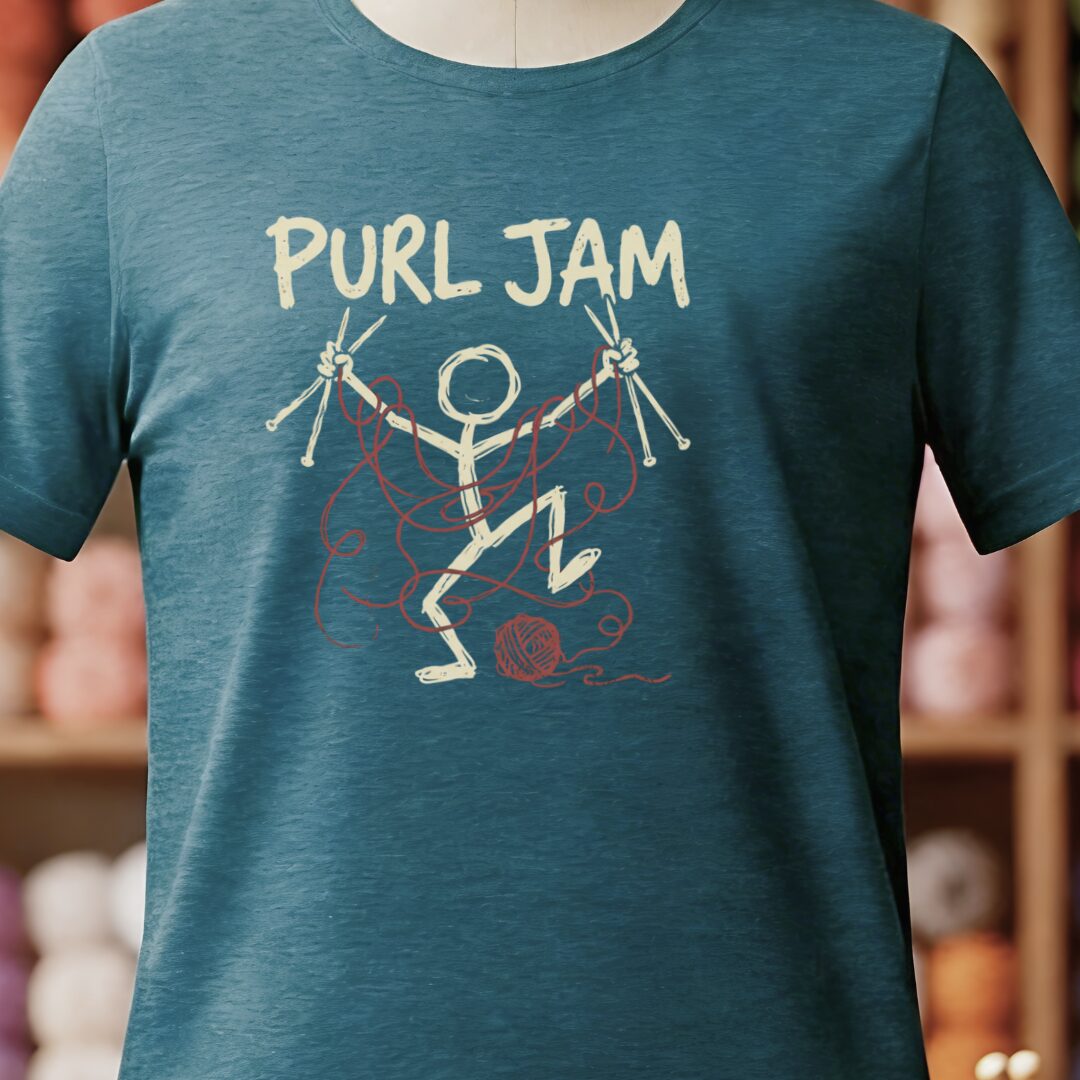 Purl Jam T-Shirt Teal Blue t-shirt