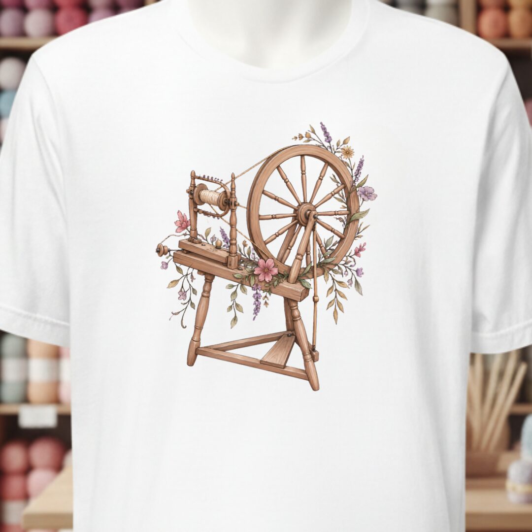 Spinning Wheel T-Shirt White t-shirt