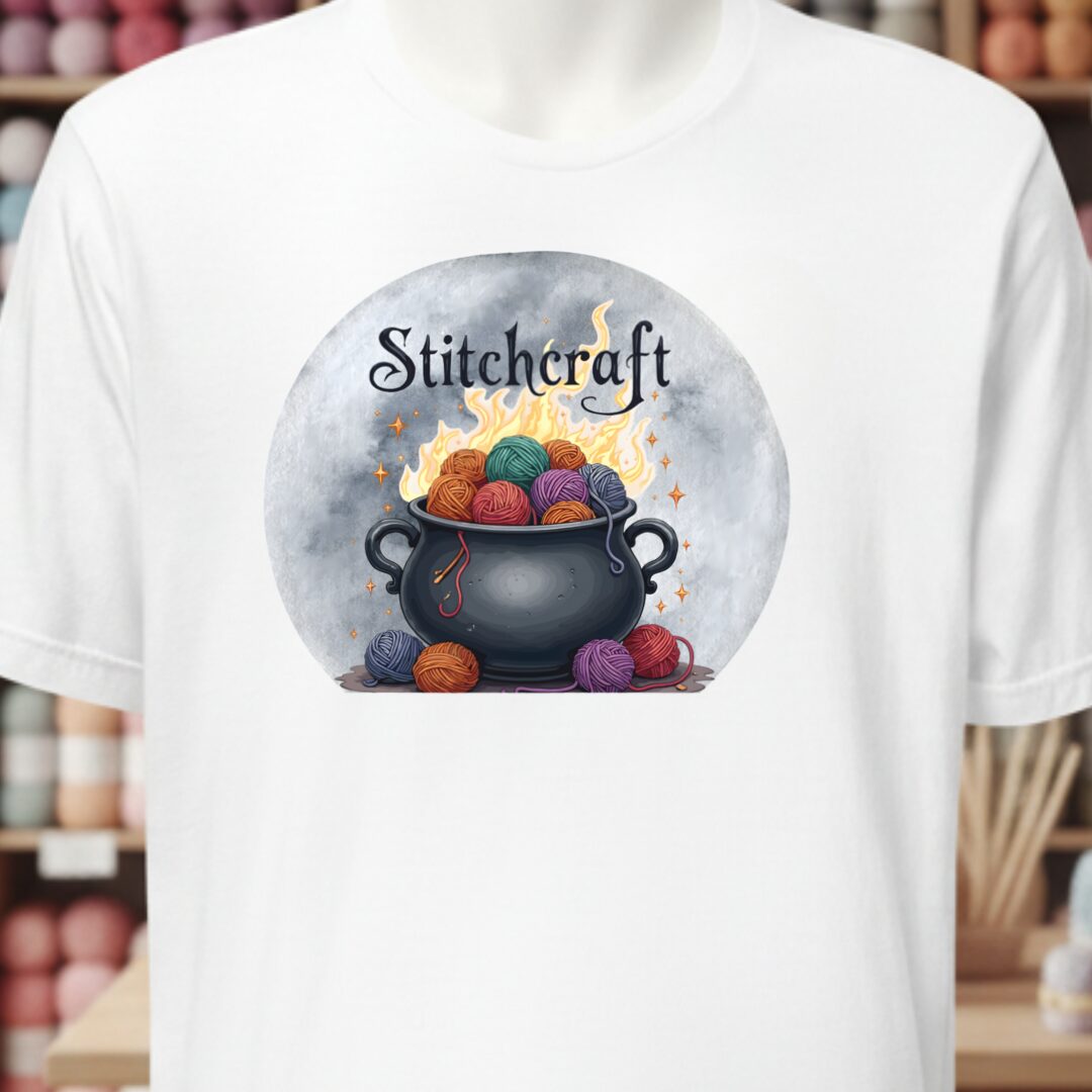 Stitchcraft Cauldron T-Shirt White t-shirt