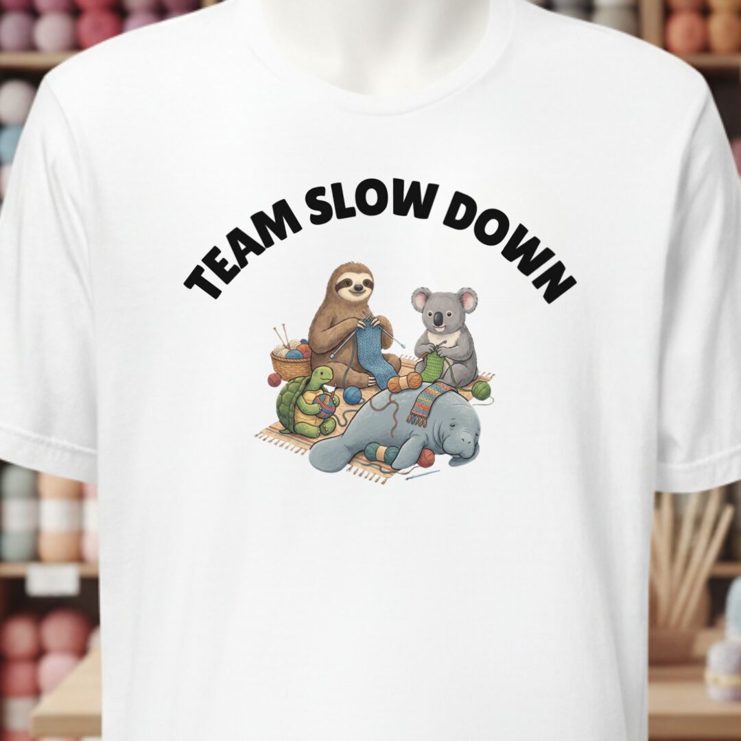 Team Slow Down T-Shirt White t-shirt