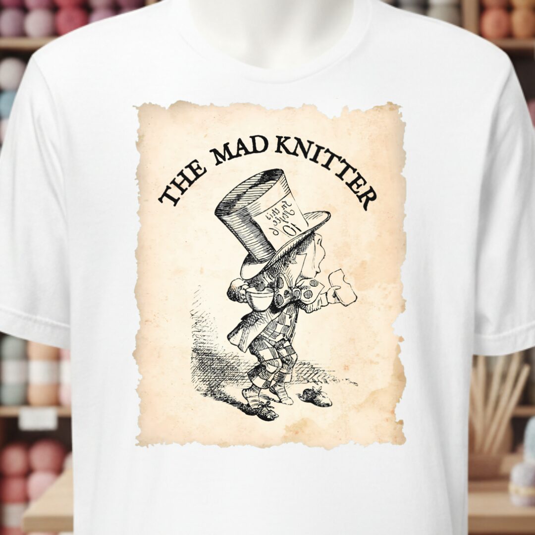 The Mad Knitter T-Shirt White t-shirt