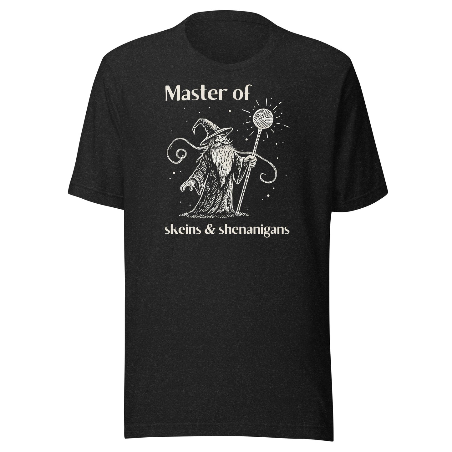 Master of Skeins T-Shirt Black Heather / XS