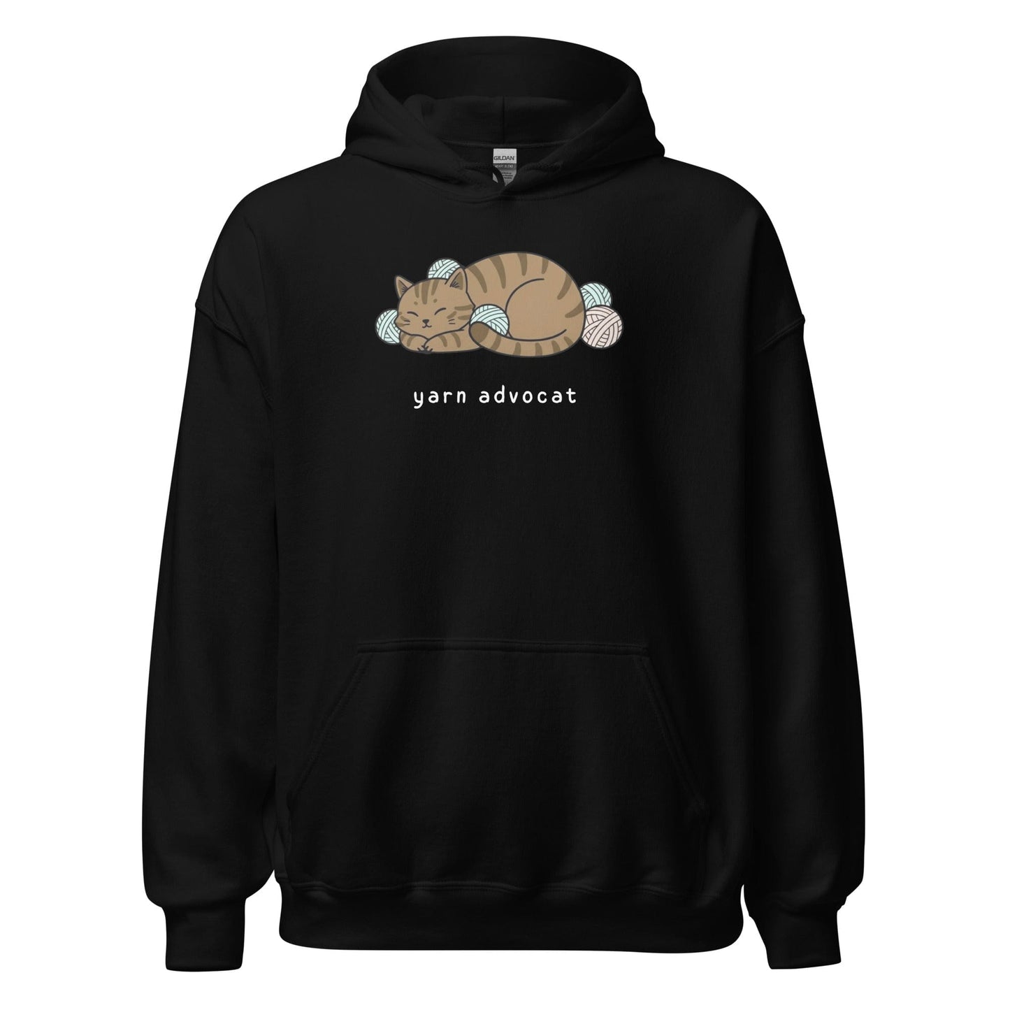 Yarn Advocat Hoodie Black / S