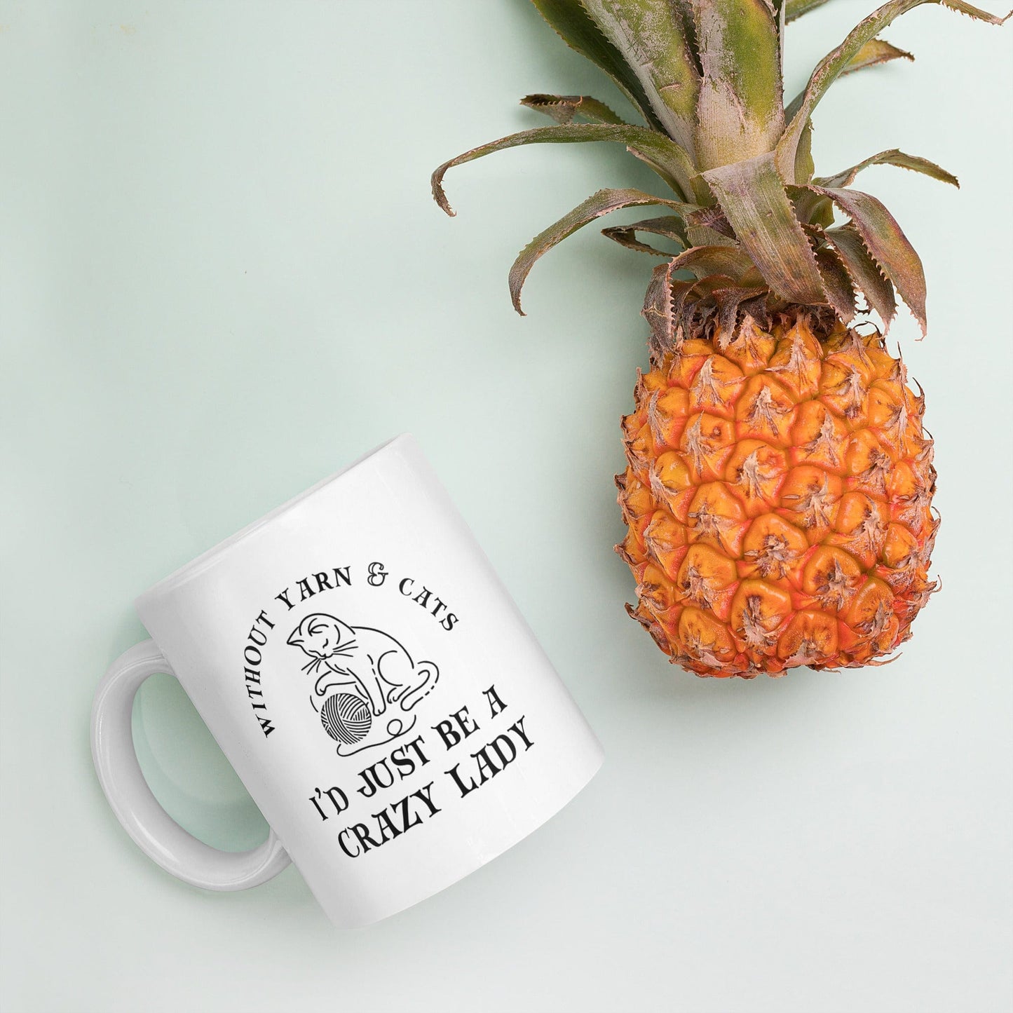 Cats & Yarn Mug