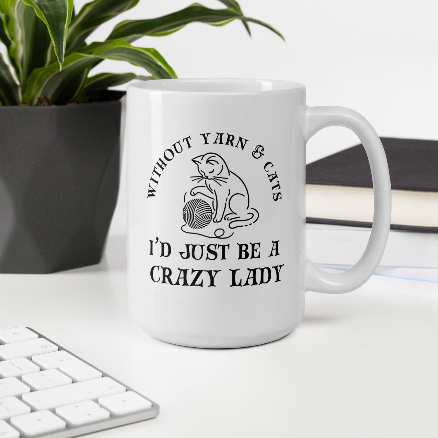 Cats & Yarn Mug