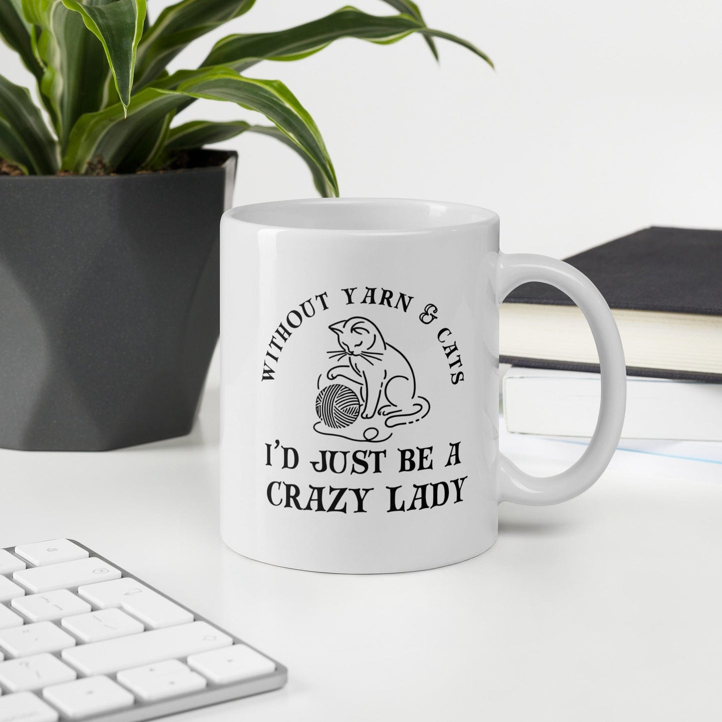 Cats & Yarn Mug