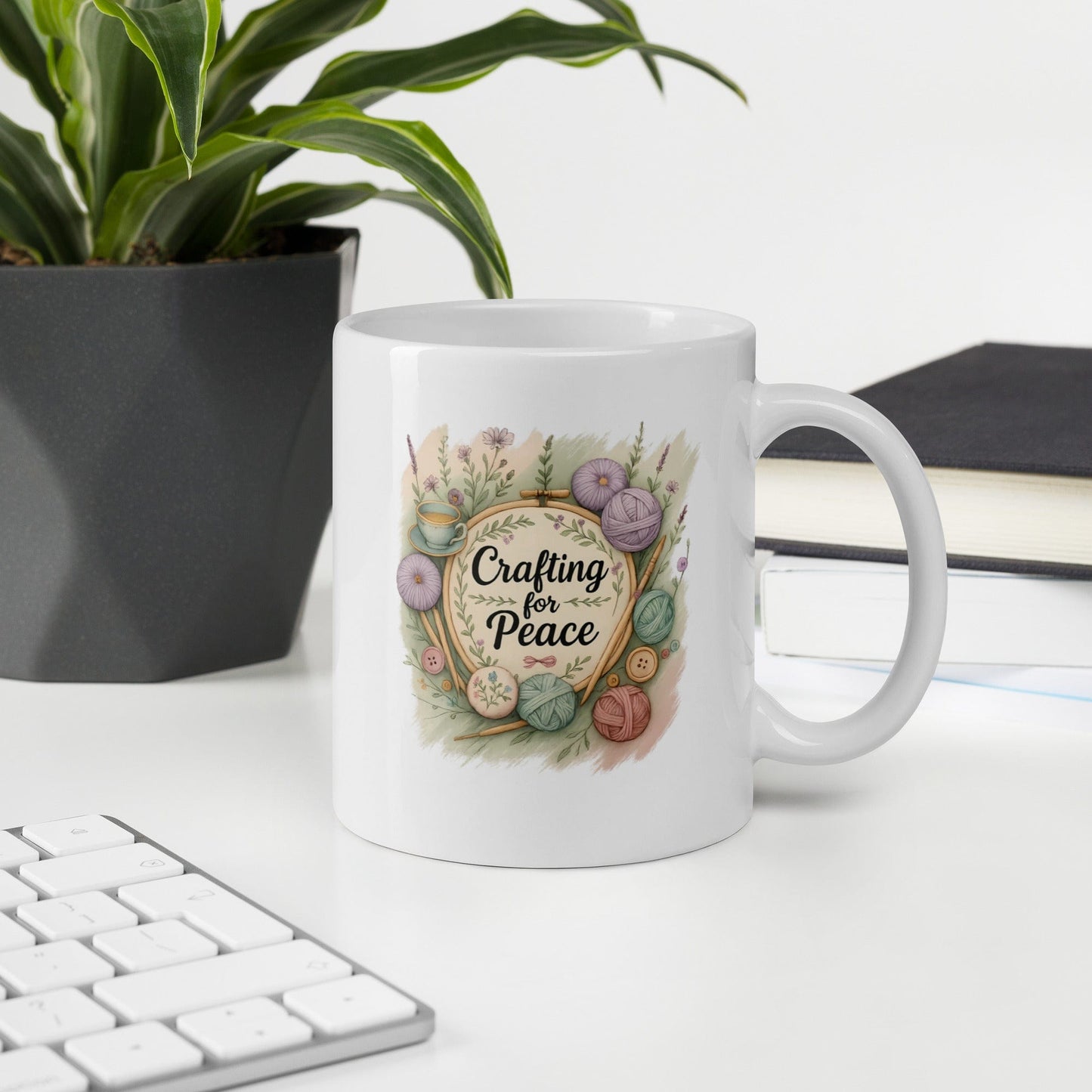 Crafting for Peace Mug