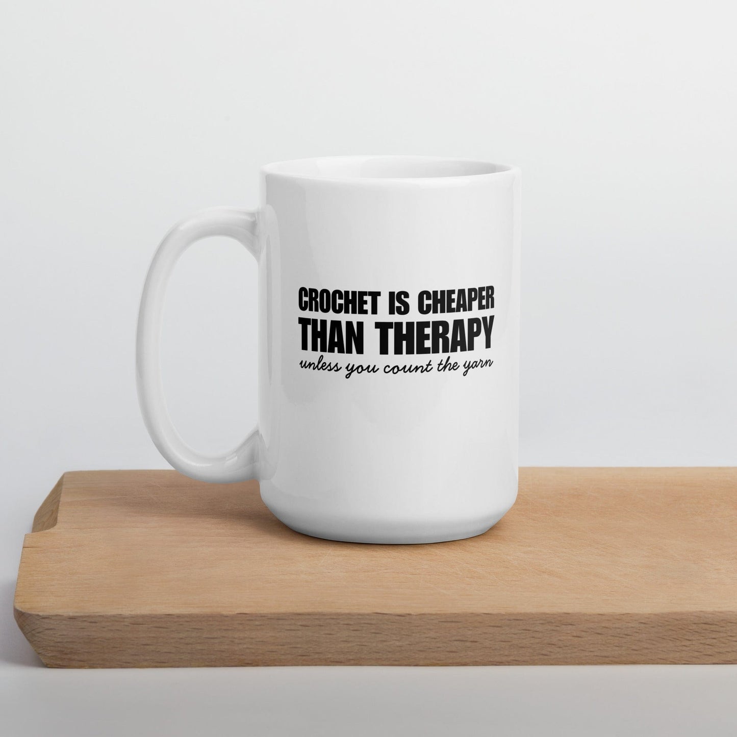 Crocheting is Cheaper Mug