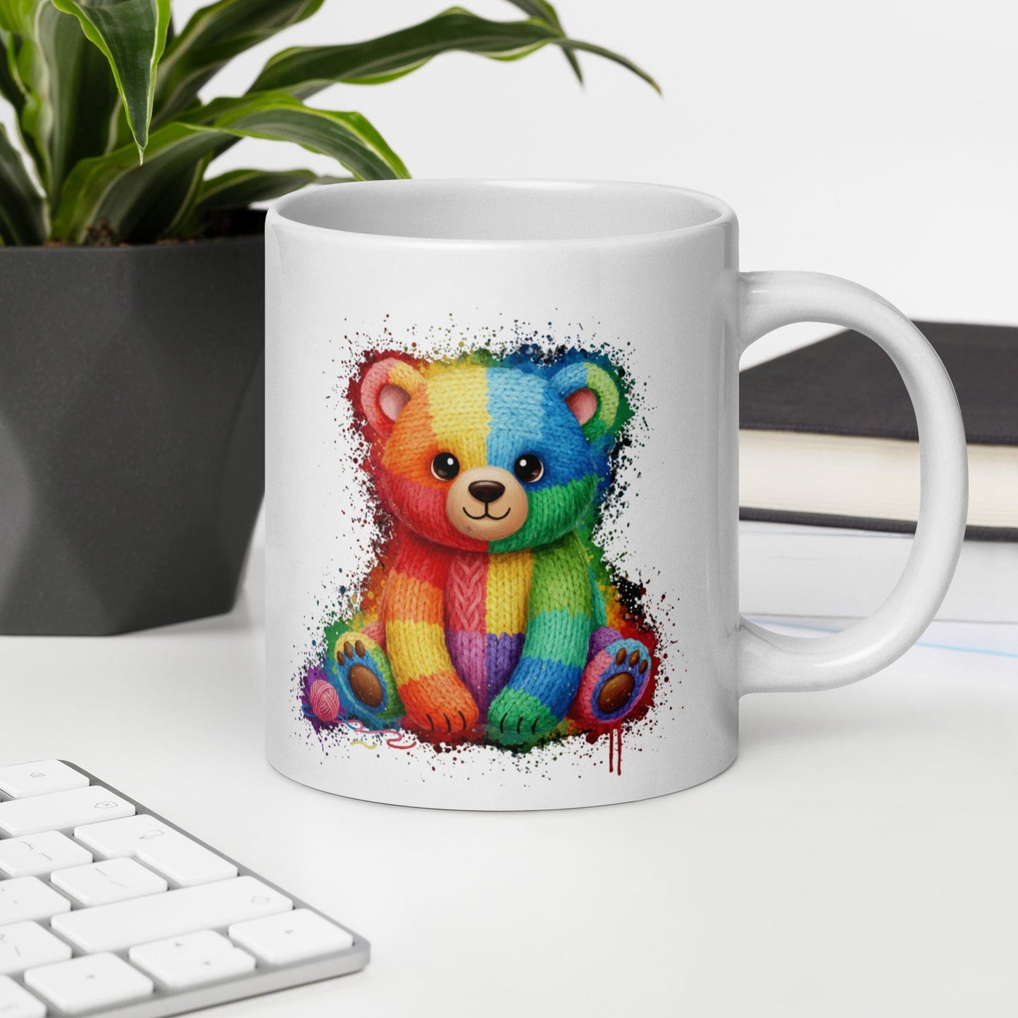 Bear Dye Splash Mug 15 oz