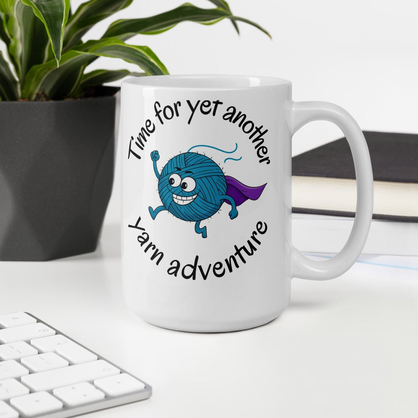 Yarn Adventure Mug 15 oz