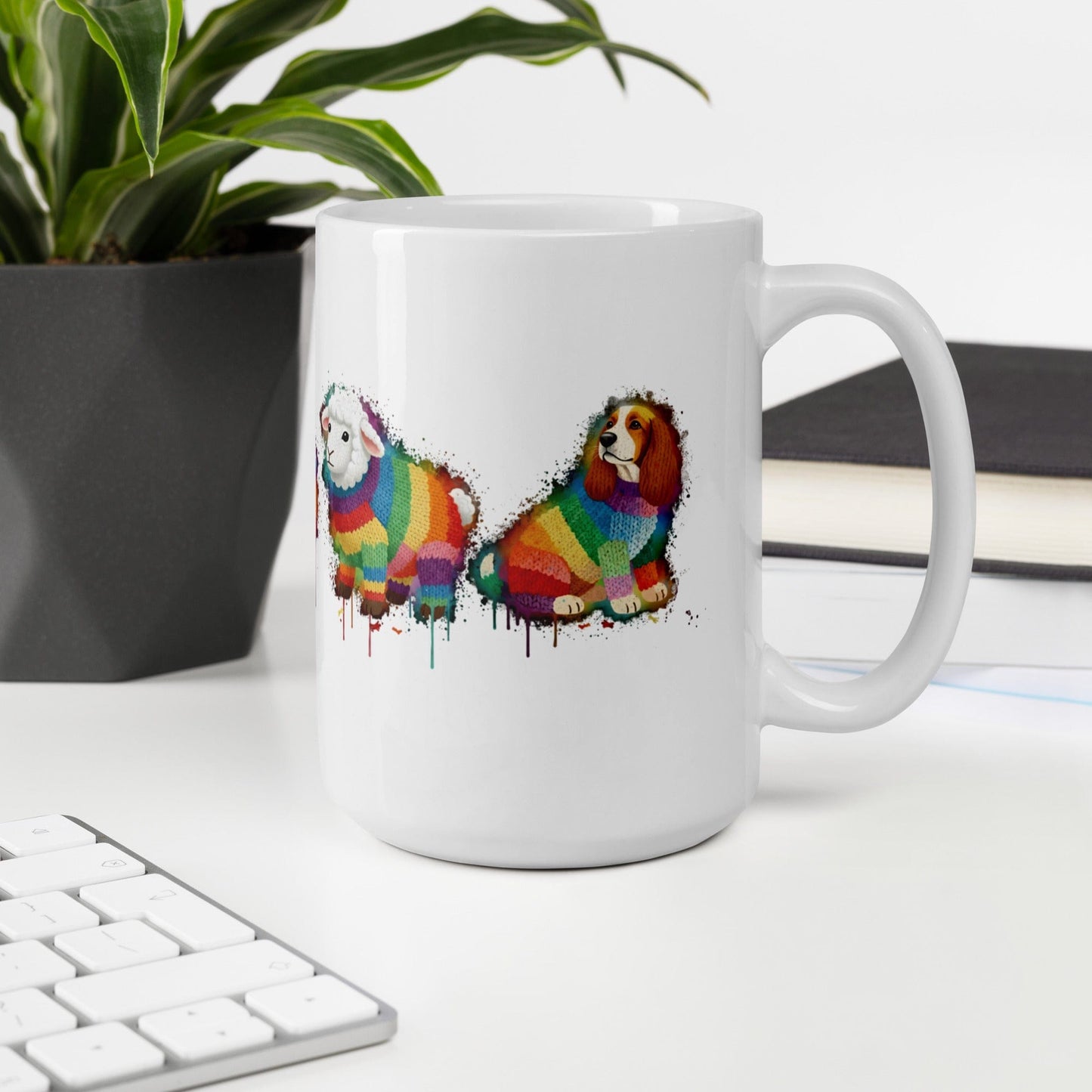 Animal Dye Splash Lineup Mug