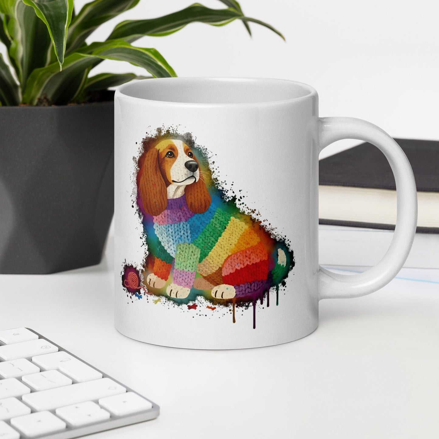Dog Dye Splash Mug