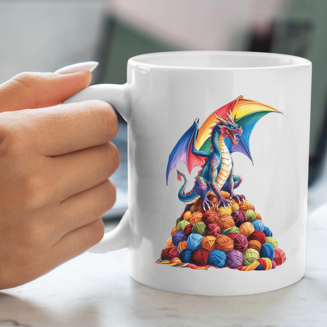 Rainbow Dragon Mug