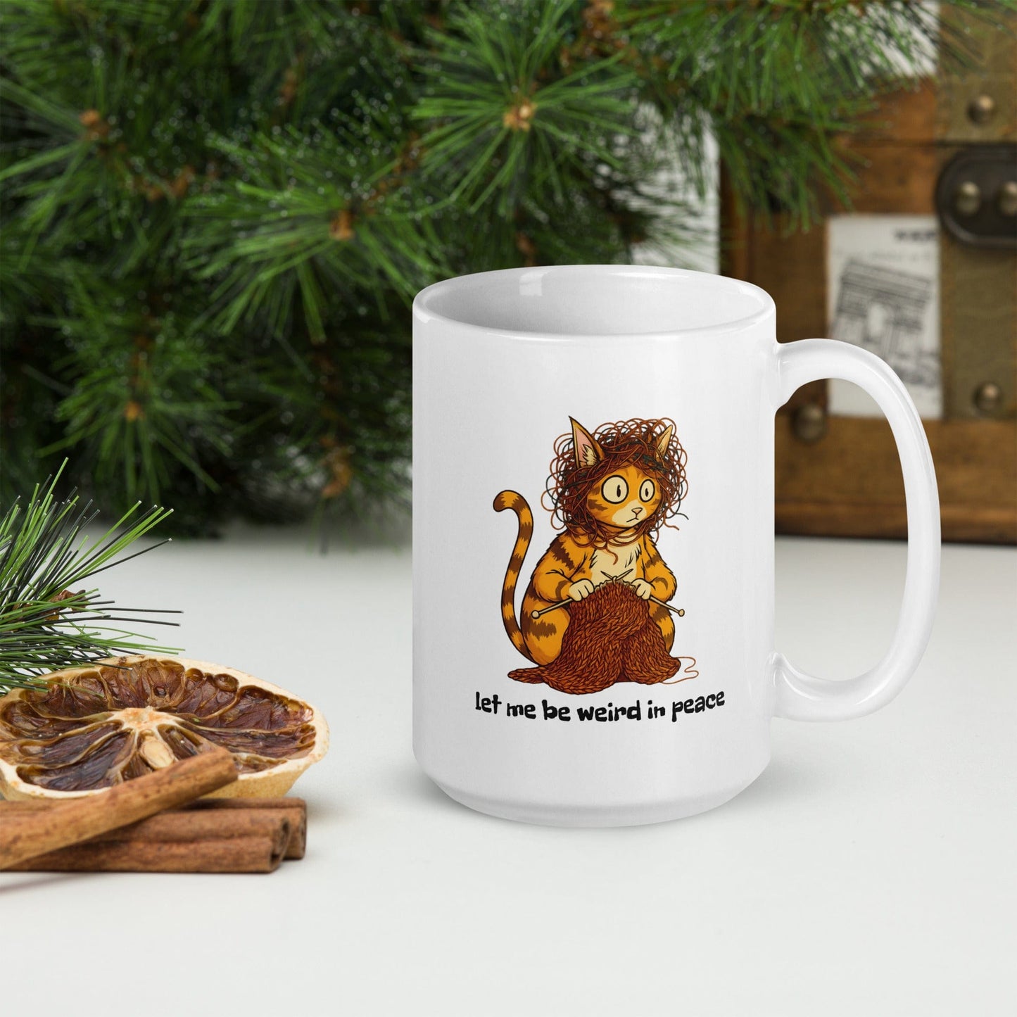 Weird in Peace Mug
