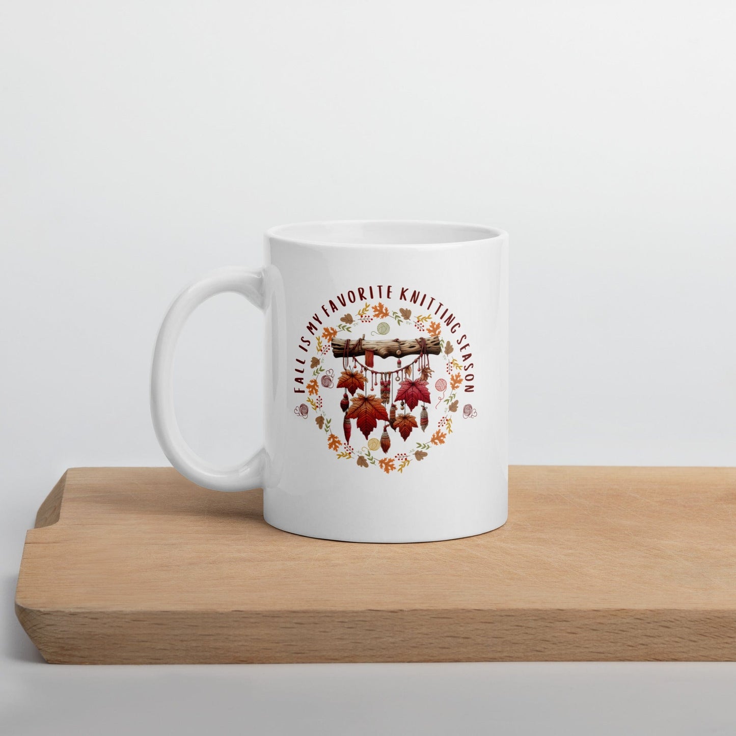 Fall is my Knitting Season Mug