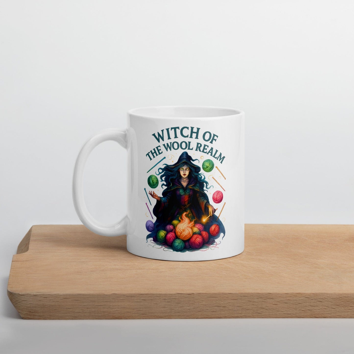 Fire Witch of the Wool Realm Mug