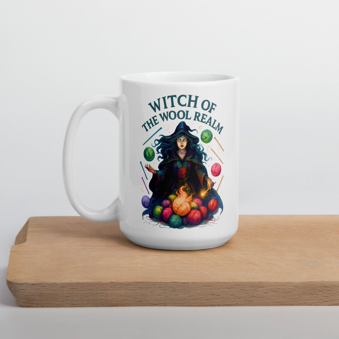 Fire Witch of the Wool Realm Mug