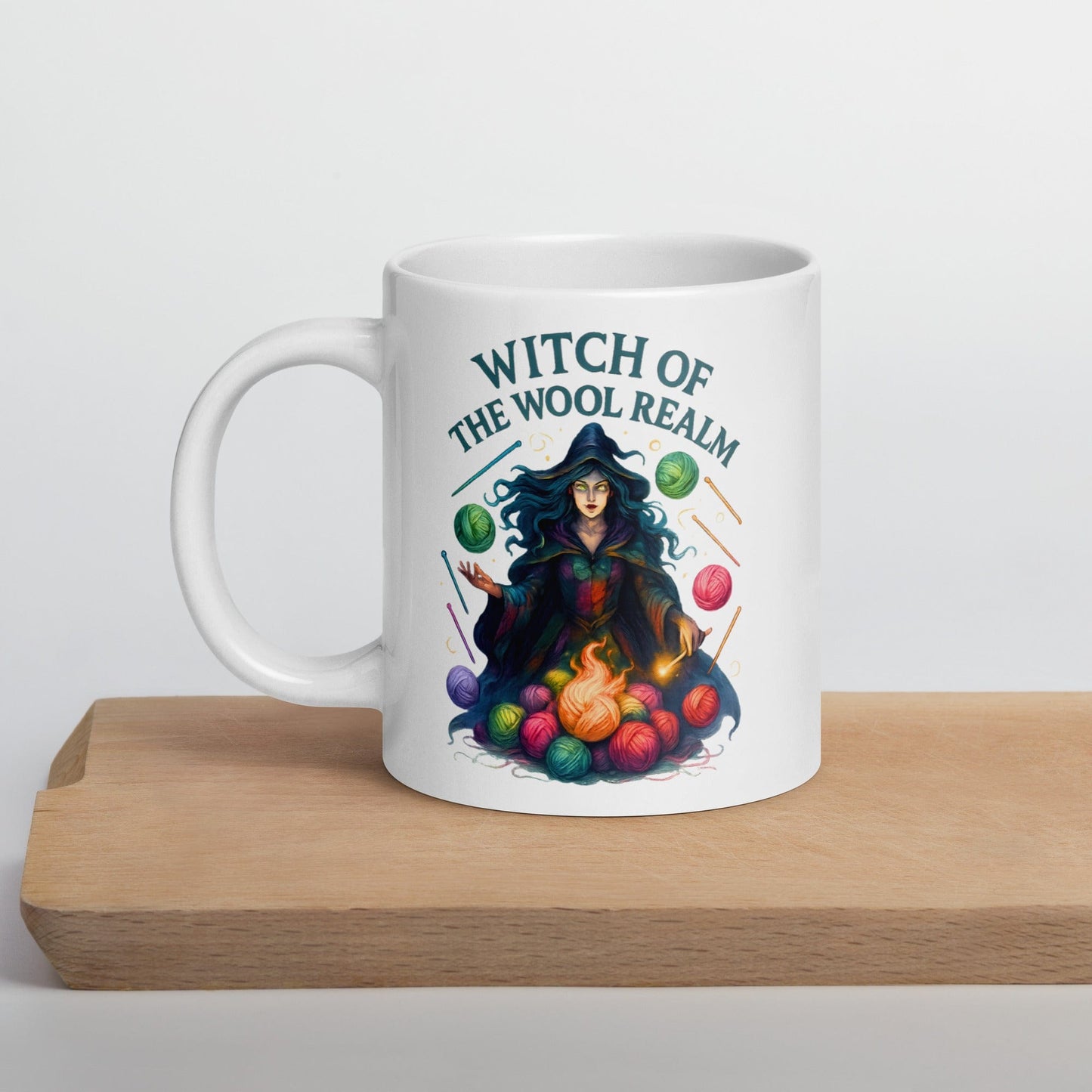 Fire Witch of the Wool Realm Mug