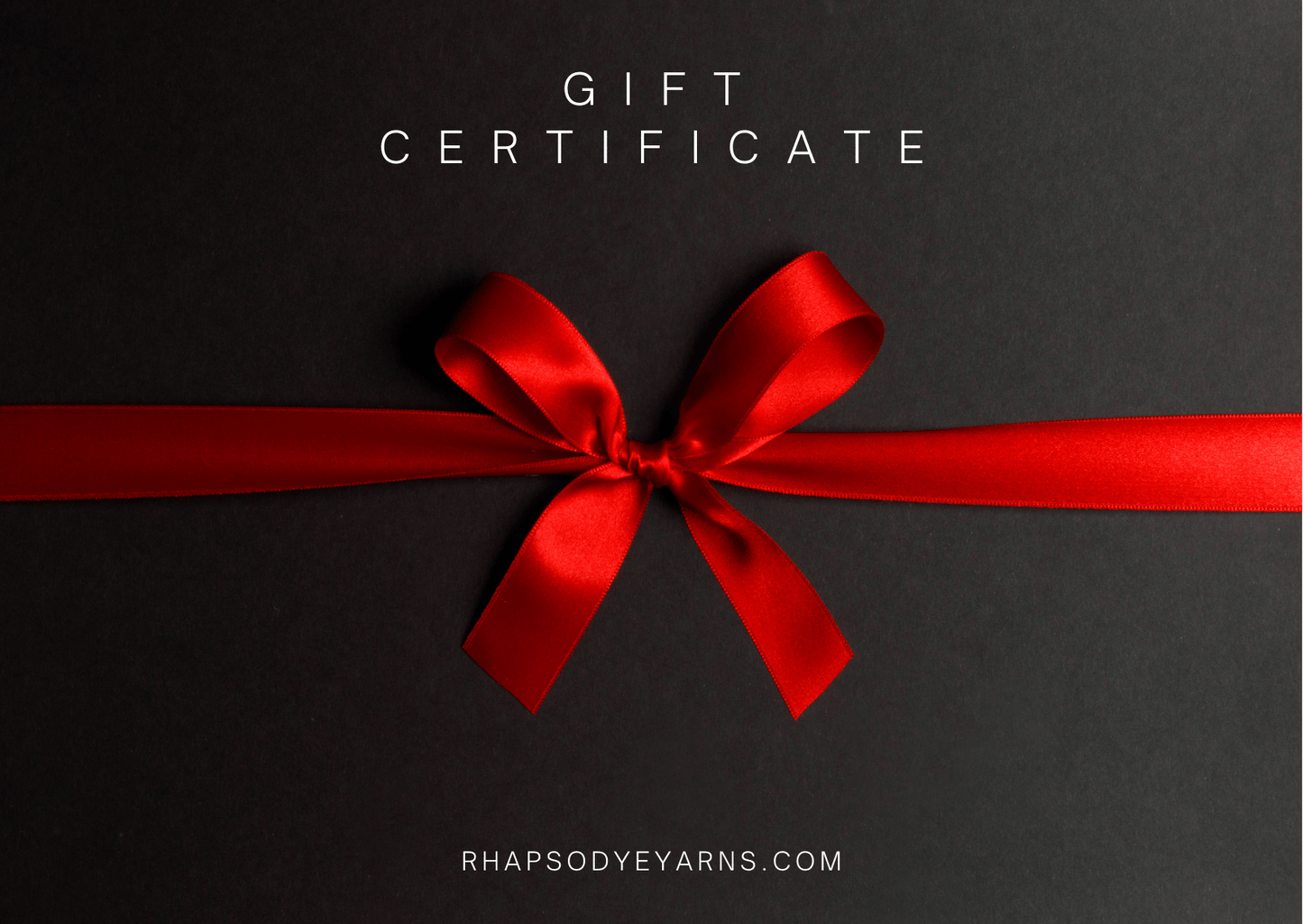 Rhapsodye Yarns Gift Card