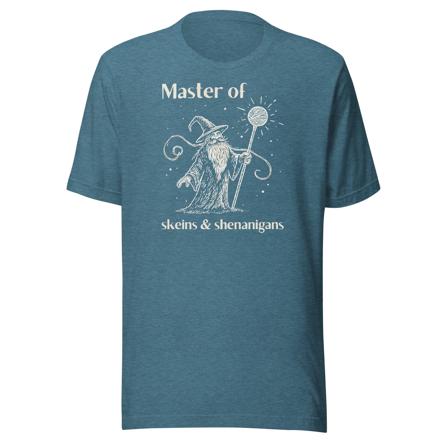 Master of Skeins T-Shirt Heather Deep Teal / S