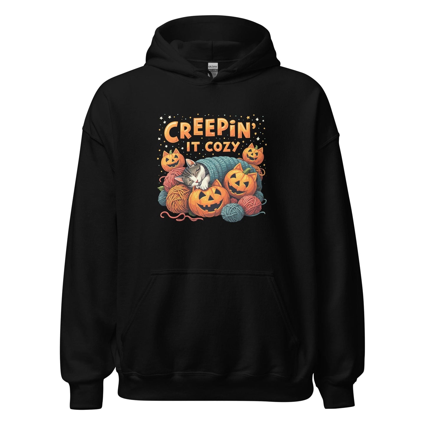 Creepin' It Cozy Hoodie Black / S