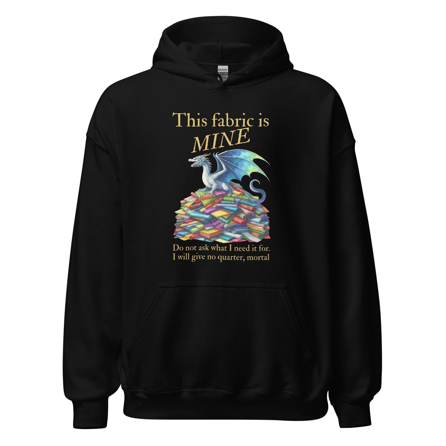 Fabric Dragon Hoarder Hoodie Black / S