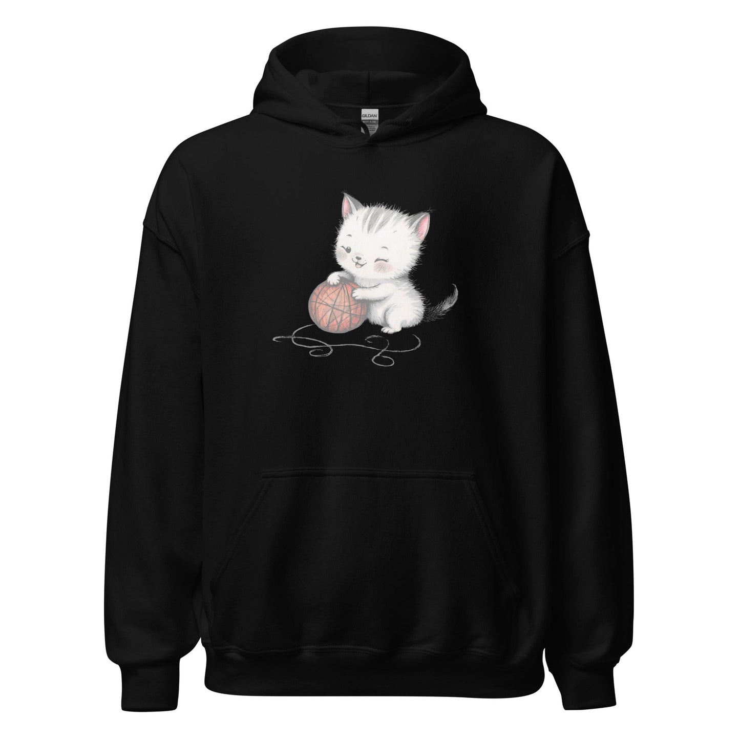 Soft Kitty Hoodie Black / S