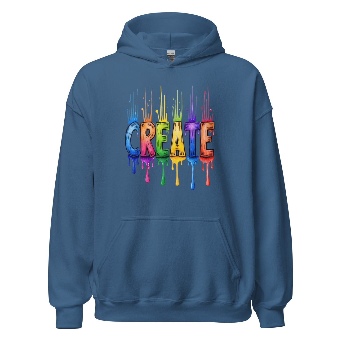 Rainbow Create Hoodie Indigo Blue / S