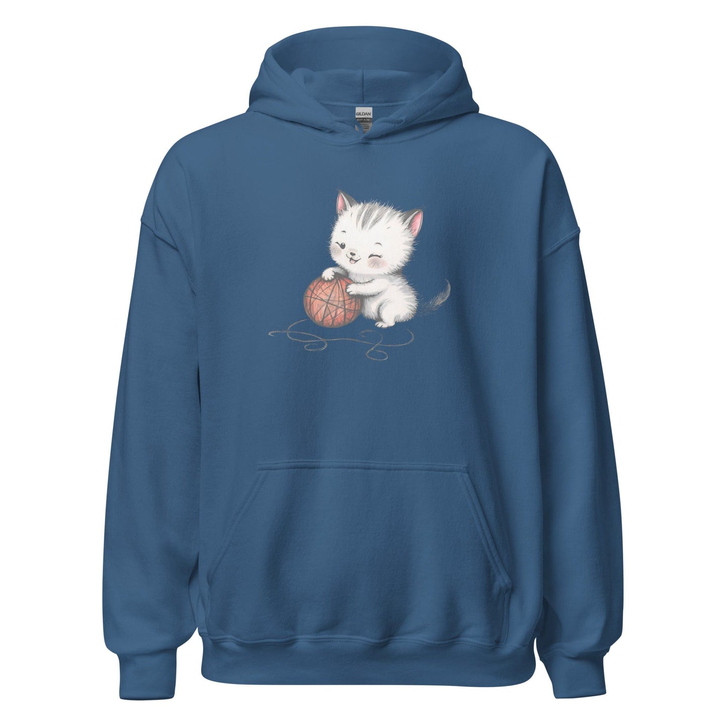 Soft Kitty Hoodie Indigo Blue / S