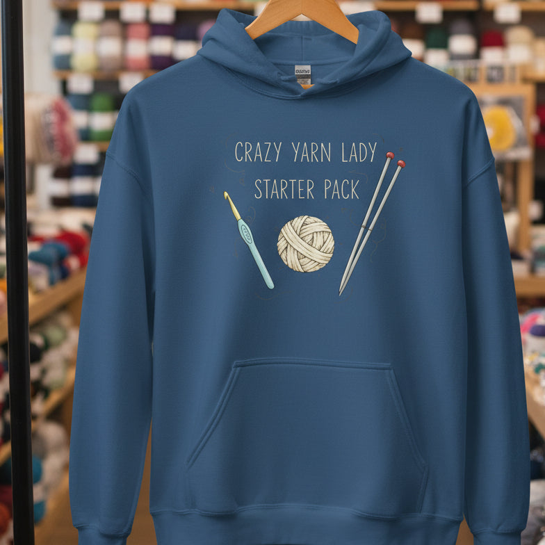 Starter Pack Hoodie Indigo Blue / S