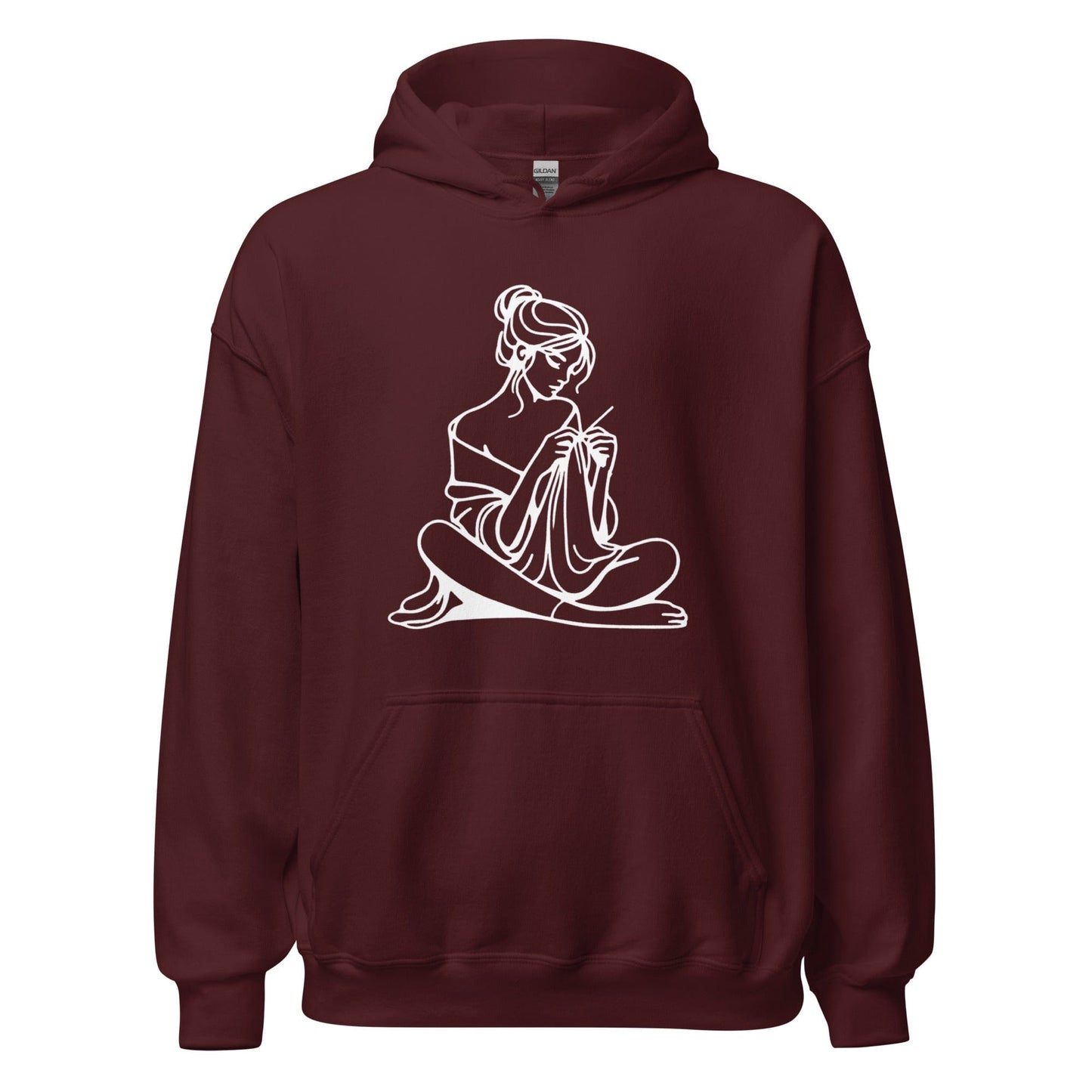 Breathe Hoodie Maroon / S
