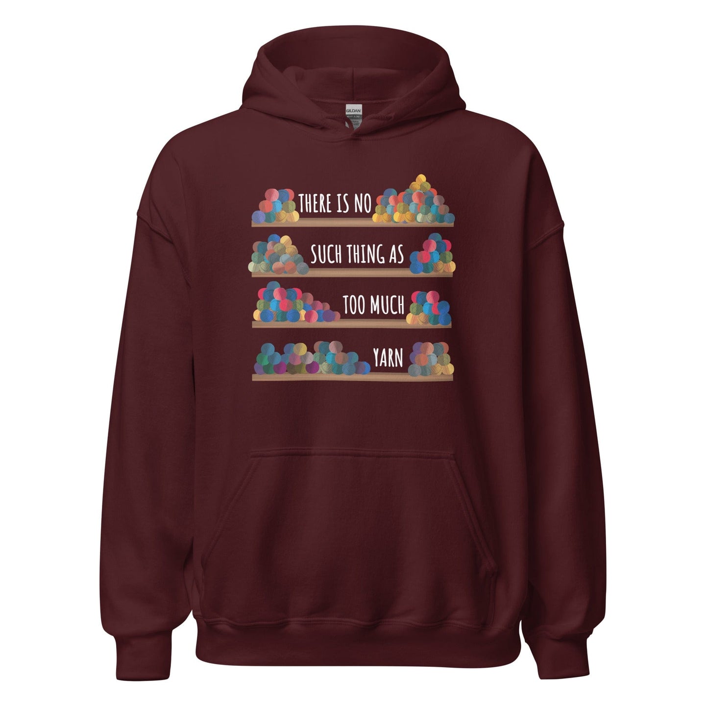 No Such Thing Hoodie Maroon / S